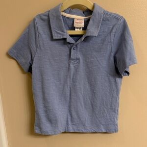 Hanna Andersson Light Blue Kids Polo Shirt